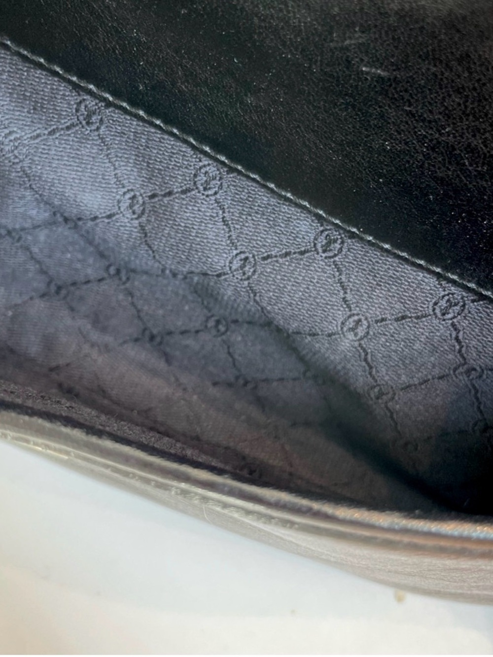 Gold-Pfeil Vintage Black Leather Doctor Style Frame Shoulder Bag Made in Germany - Picture 11 of 11